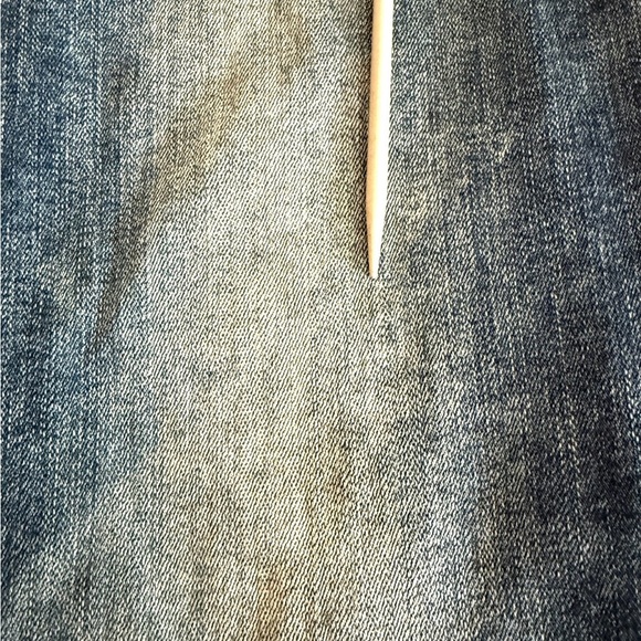 American Eagle Outfitters Blue Relaxed Jeans with Distressed Details - Picture 13 of 14